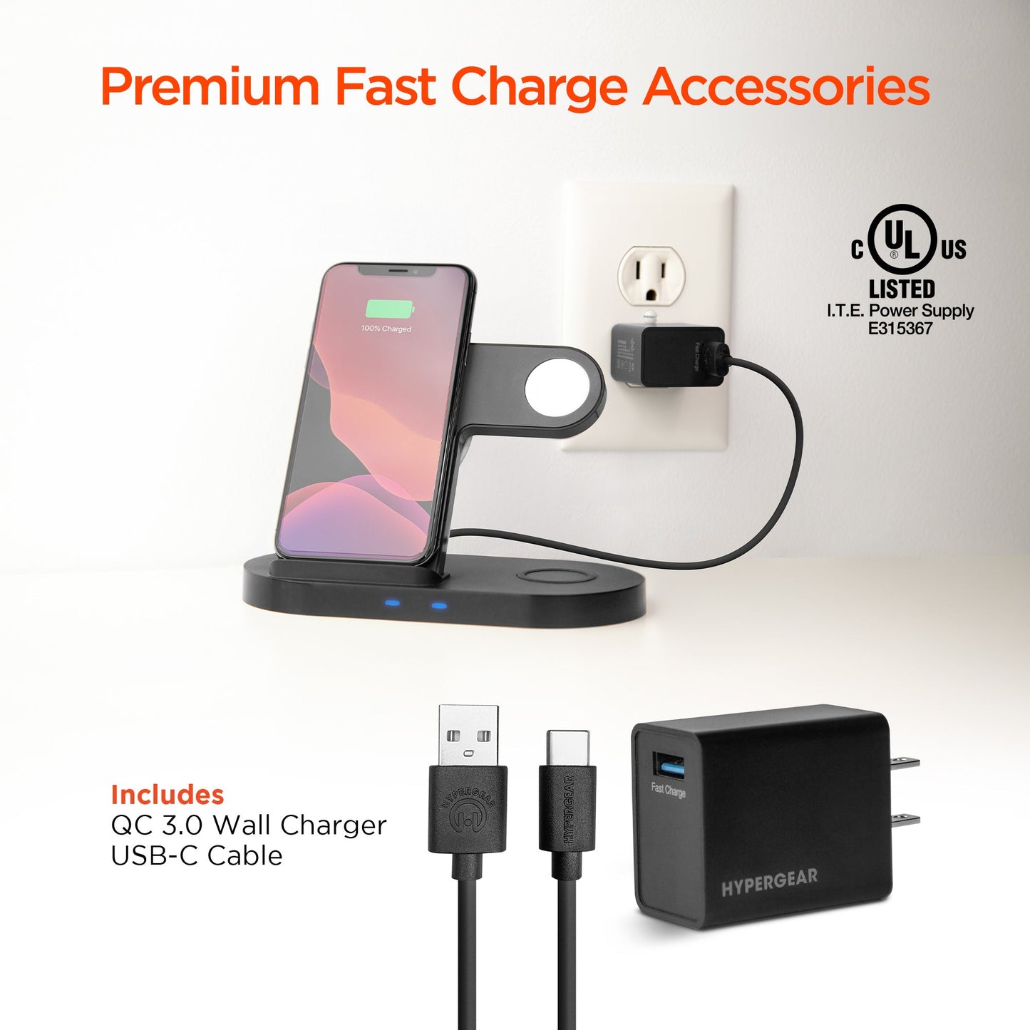 Hypergear 3-in-1 Charging Dock