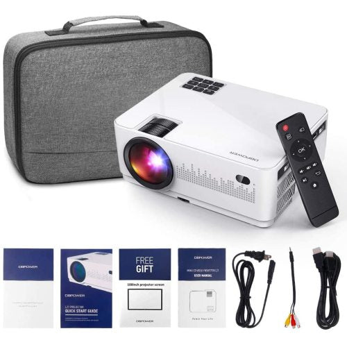 LCD Video Projector with Carrying Case